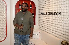 US Open - Celebs At Moet & Chandon Clubhouse