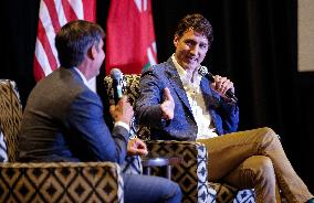 Trudeau Visits Winnipeg - Canada