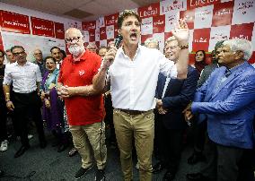 Trudeau Visits Winnipeg - Canada