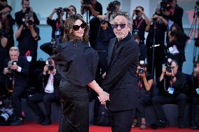 ''Beetlejuice Beetlejuice'' Opening Red Carpet - The 81st Venice International Film Festival