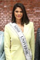 Miss Universe 2023 Sheynnis Palacios In Nepal.