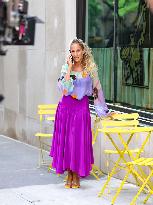 Sarah Jessica Parker On Set - NYC