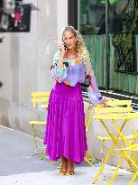 Sarah Jessica Parker On Set - NYC