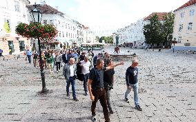 Estonian ambassadors in Tartu