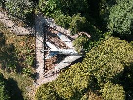 An Abandoned Combat Aircraft in Guiyang