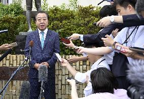 Ex-PM Noda to run for leadership race of main opposition party