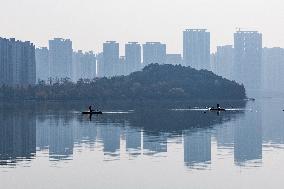 Meixi Lake International Culture Art Centre in Changsha