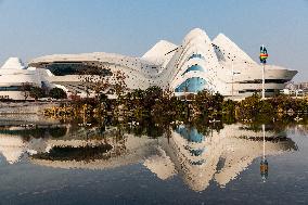 Meixi Lake International Culture Art Centre in Changsha