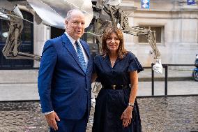 Prince Albert II Meet Anne Hidalgo - Paris