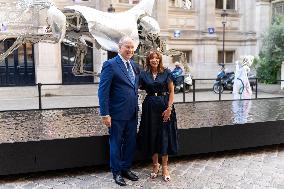 Prince Albert II Meet Anne Hidalgo - Paris