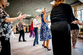 Queen Maxima Opens A Socio-Cultural Center - Netherlands