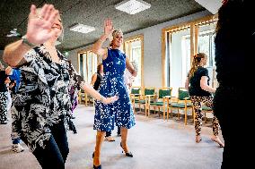 Queen Maxima Opens A Socio-Cultural Center - Netherlands