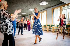 Queen Maxima Opens A Socio-Cultural Center - Netherlands