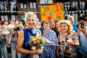 Queen Maxima Opens A Socio-Cultural Center - Netherlands