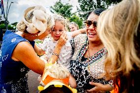 Queen Maxima Opens A Socio-Cultural Center - Netherlands