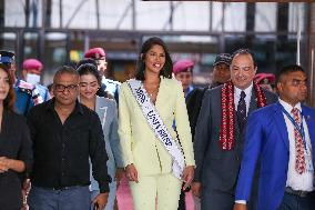 Miss Universe 2023- Sheynnis Palacios Arrives Nepal