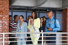 Miss Universe 2023- Sheynnis Palacios Arrives Nepal