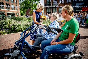 Queen Maxima Opens A Socio-Cultural Center - Netherlands