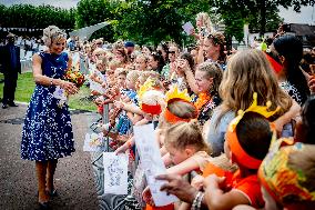 Queen Maxima Opens A Socio-Cultural Center - Netherlands