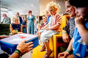 Queen Maxima Opens A Socio-Cultural Center - Netherlands