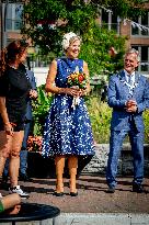 Queen Maxima Opens A Socio-Cultural Center - Netherlands