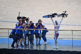 Paris 2024 Paralympics - Marie Patouillet Wins Silver In Para Cycling Track