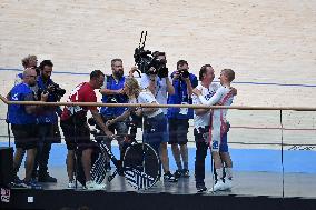 Paris 2024 Paralympics - Marie Patouillet Wins Silver In Para Cycling Track