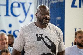 Shaquille O'Neal In Poland.