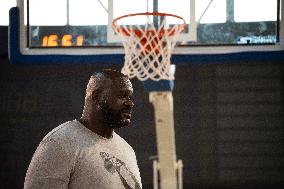 Shaquille O'Neal In Poland.