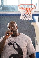 Shaquille O'Neal In Poland.