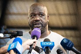 Shaquille O'Neal In Poland.