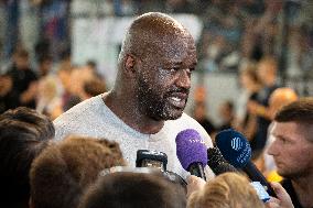 Shaquille O'Neal In Poland.