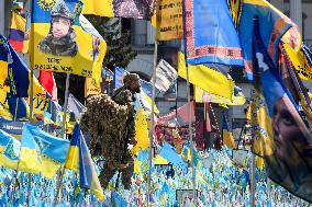 Ukrainians Honor The Memory Of Fallen Soldiers On The Day Of Remembrance Of Ukraine's Defenders