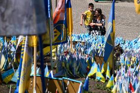 Ukrainians Honor The Memory Of Fallen Soldiers On The Day Of Remembrance Of Ukraine's Defenders