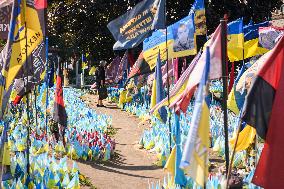 Ukrainians Honor The Memory Of Fallen Soldiers On The Day Of Remembrance Of Ukraine's Defenders