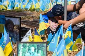 Ukrainians Honor The Memory Of Fallen Soldiers On The Day Of Remembrance Of Ukraine's Defenders