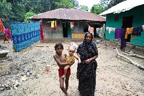 Flood Effected People In Bangladesh