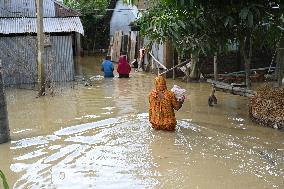 Flood Effected People In Bangladesh