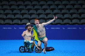 Para Swimming Training At Summer Paralympic Games Paris2024