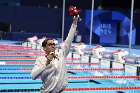 Paris 2024 Paralympics - 400m Freestyle Swimming Medal Ceremony