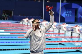 Paris 2024 Paralympics - 400m Freestyle Swimming Medal Ceremony