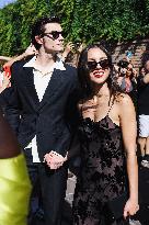 Olivia Rodrigo And Louis Partridge Celebrity Sightings During The 81st Venice International Film Festival