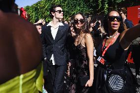 Olivia Rodrigo And Louis Partridge Celebrity Sightings During The 81st Venice International Film Festival