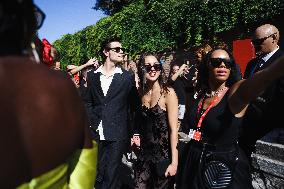 Olivia Rodrigo And Louis Partridge Celebrity Sightings During The 81st Venice International Film Festival