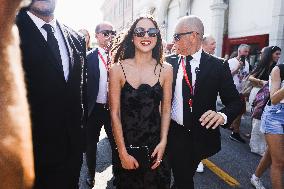 Olivia Rodrigo And Louis Partridge Celebrity Sightings During The 81st Venice International Film Festival