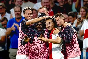 Ajax v Jagiellonia Bialystok - UEFA Europa League Play-Offs Second Leg