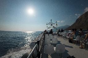 Loutro Village In Crete Island