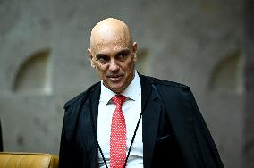 Brazil's Supreme Court, STF Minister Alexandre De Moraes Clashes With Elon Musk