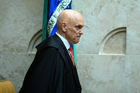 Brazil's Supreme Court, STF Minister Alexandre De Moraes Clashes With Elon Musk