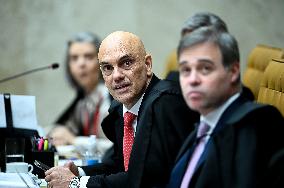 Brazil's Supreme Court, STF Minister Alexandre De Moraes Clashes With Elon Musk